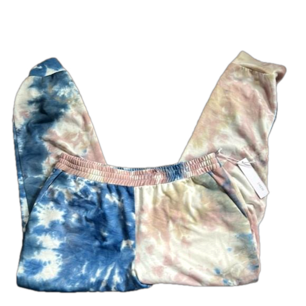DREW PULL ON TYE DYE Carmine pant JOGGERS  LRG NWT